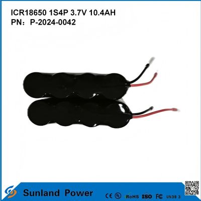 ICR 18650 1S4P Battery For A Versatile, High-Capacity Lithium Battery Solution, répondant aux exigences de longue durée de vie de la batterie pour plusieurs appareils, fournissant une énergie fiable pour les appareils médicaux à faible consommation.