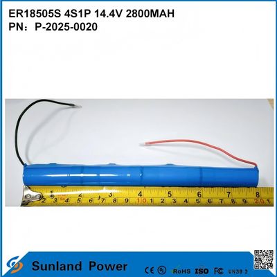ER18505S 4S1P 14.4V 2800MAH Batterie résistante à haute température et à grande capacité