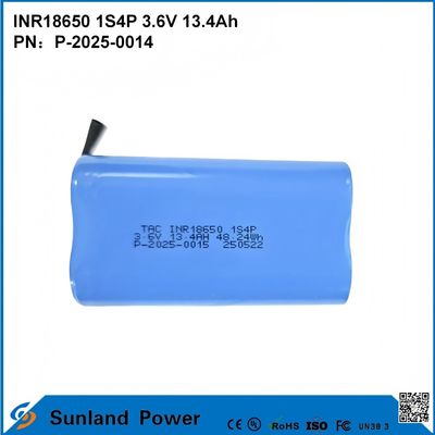Batterie INR18650 1S4P 3,6V 13,4Ah : Combinaison parfaite de haute capacité et haute tension