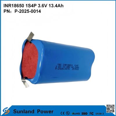 Batterie INR18650 1S4P 3,6V 13,4Ah : Combinaison parfaite de haute capacité et haute tension