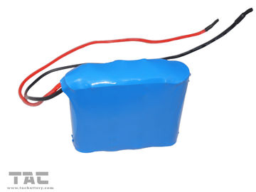 Paquet bleu de batterie de PVC 12V LiFePO4 LFR18650 1500MAH pour la lanterne solaire