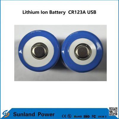 Lithium Ion Battery  CR123A USB applicable to the production of USB rechargeable lithium-ion batteries.