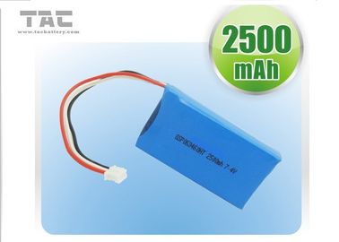 Batteries d'ion de lithium de polymère d'OEM 2500mAh 3.7V pour le petit dispositif médical