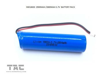 la batterie cylindrique d'ion du lithium 2900mAh pour la tache solaire allume la certification UL1642