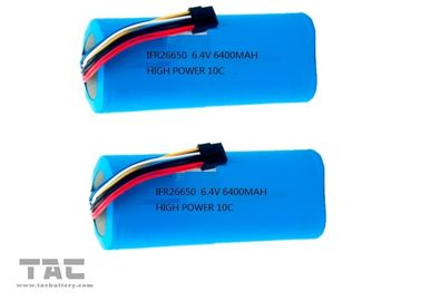 IFR26650F 6400mAh 6.4V outil électrique rechargeables Batteries avec Long Cycle de vie