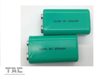 Batteries des batteries rechargeables 9V 230mAh de Nimh avec le chargeur pour le microphone
