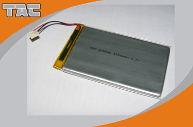 Batterie d'ion de lithium de polymère GSP035088 3.7V 1500mAh avec la carte PCB pour le jouet électrique