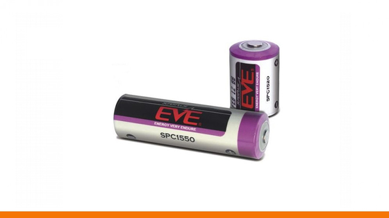 Condensateur de batterie à impulsions superbes SPC1550 EVE 3.6V 640As faible autodécharge