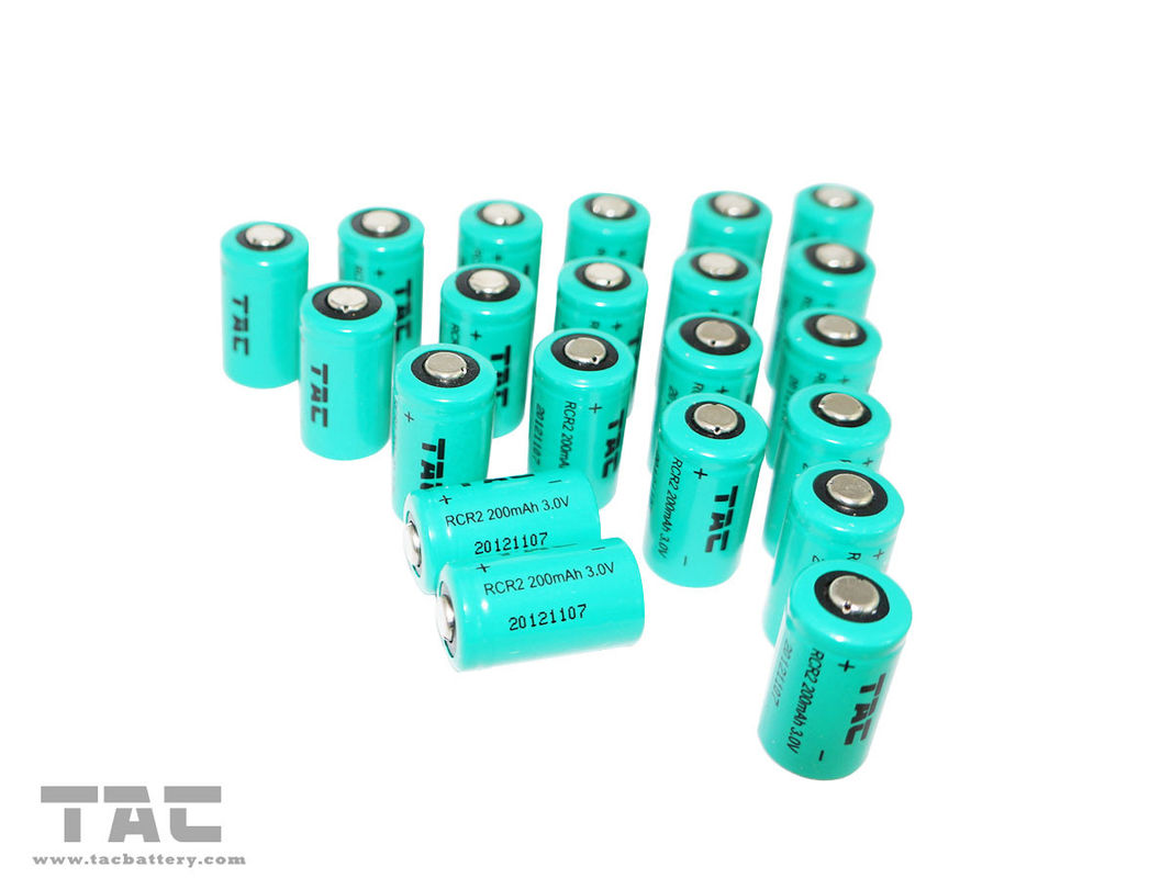 Batterie rechargeable de CR2 IFR15270 200mAh 3.0V LiFePO4 pour les systèmes de contrôle à distance