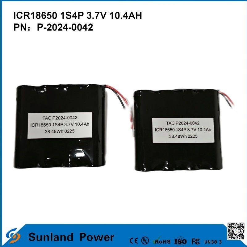 ICR 18650 1S4P Battery For A Versatile, High-Capacity Lithium Battery Solution, répondant aux exigences de longue durée de vie de la batterie pour plusieurs appareils, fournissant une énergie fiable pour les appareils médicaux à faible consommation.