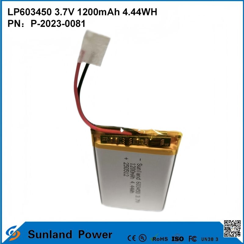 GP603450 1200mAh 3,7V batterie
