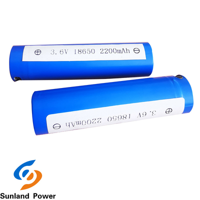 Appareils d'Ion Cylindrical Battery For Home de lithium d'ICR18650 3.7V 2200mah