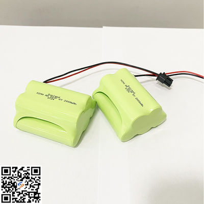 Piles NiMH AA rechargeables de 2000 mAh avec 500 cycles