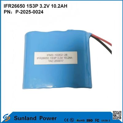 Une grande quantité de batteries IFR26650 1S3P 3.2V 10,2Ah,disponibles pour les systèmes de stockage d'énergie OEM outils électriques et puissance de secours