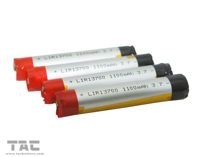 Grande batterie électronique de cigarettes du vaporisateur LIR13700/1100mAh de batterie