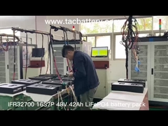 paquet de batterie de 48V 42AH IFR32700 16S7P LiFePO4 pour le robot