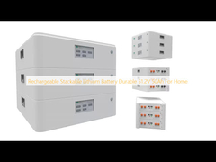 Batterie au lithium rechargeable et empilable Durable 51.2V 50Ah Pour la maison