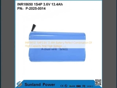 Batterie INR18650 1S4P 3,6V 13,4Ah : Combinaison parfaite de haute capacité et haute tension