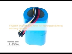 IFR26650F 6400mAh 6.4V Batteries rechargeables pour outils électriques avec un long cycle de vie