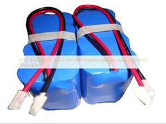 12,8 V 4,6 Ah Batteries rechargeables Li-ion pour outils électriques de remplacement pour Playmobile