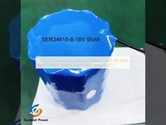 Batterie LiSOCl2 Batterie primaire ER34615 5S6P 18V 95Ah Avec une plage de température ambiante de -55°C à 85°C